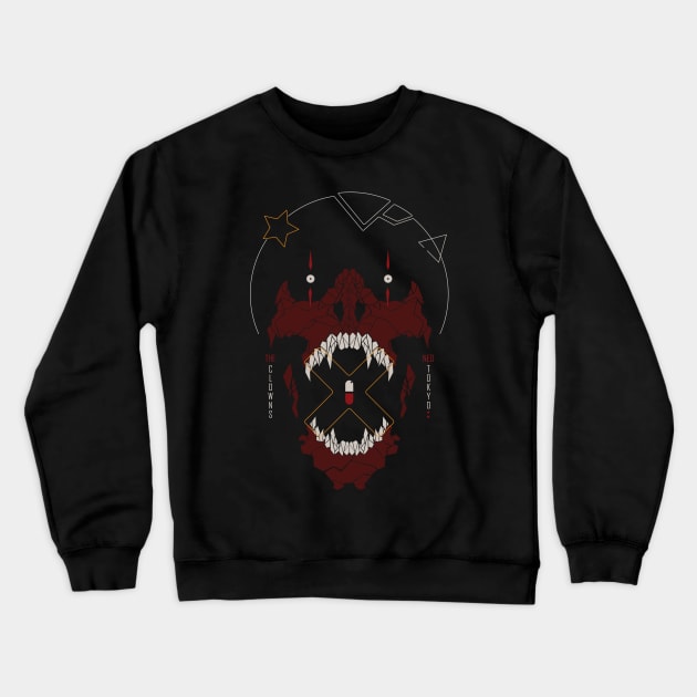 The Clowns Red Edition Crewneck Sweatshirt by BadBox